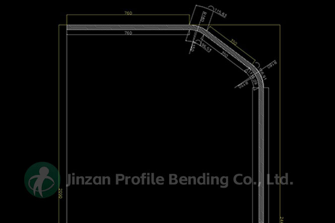 Stretch Bending of Sightseeing Vehicle Frames