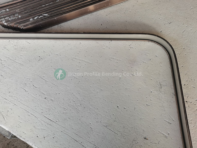 Stainless Steel Edge Bending for Architectural Wrapping